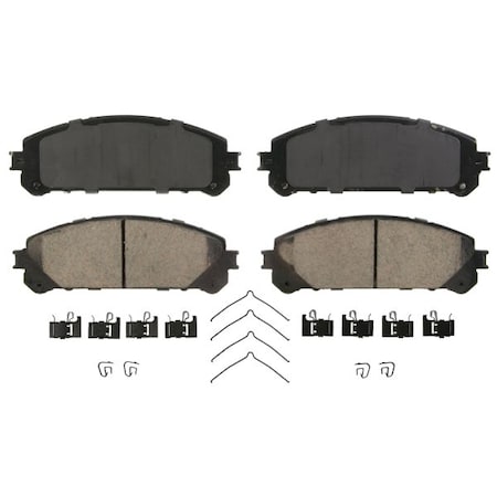Wagner Brakes Ceramic Disc Pad Set, Zd1324 ZD1324